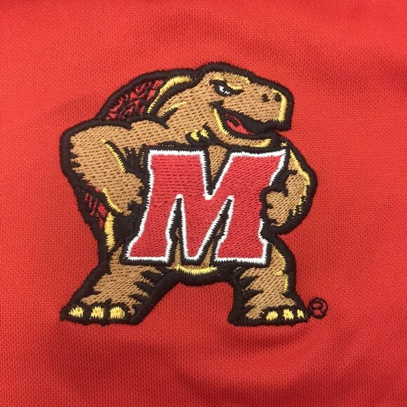 University of Maryland Terrapins ProEdge Knights Apparel Mens M Basketball Polo - Picture 3 of 10